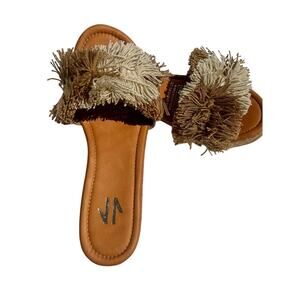 Sylvia Cobo Fringe Sandals. Size 8.